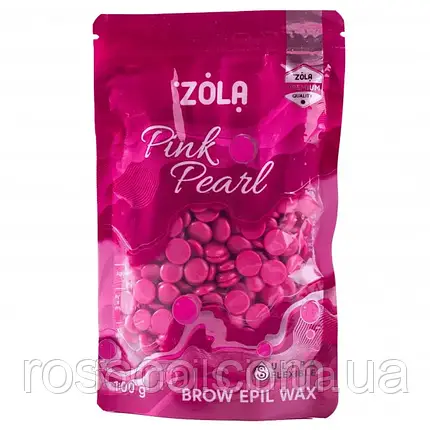 ZOLA ГРАНУЛЬОВАНИЙ ВІСК BROW EPIL WAX PINK PEARL 100 ГР., фото 1