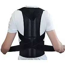 Грудопоясничний коректор правильної постави Back Pain Need Help р-р M, Бандаж для вирівнювання спини, фото 4