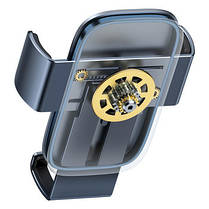 Автомобильный держатель холдер Baseus Metal AgeⅡ Gravity Car Mount Air Outlet Version SUJS000013 Dark Grey, фото 5