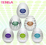 Мастурбатор яйце Tenga Egg Wavy, Чоловічий мастурбатор яйце, Силіконовий стимулятор члена яєчко, Інтимні іграш, фото 9