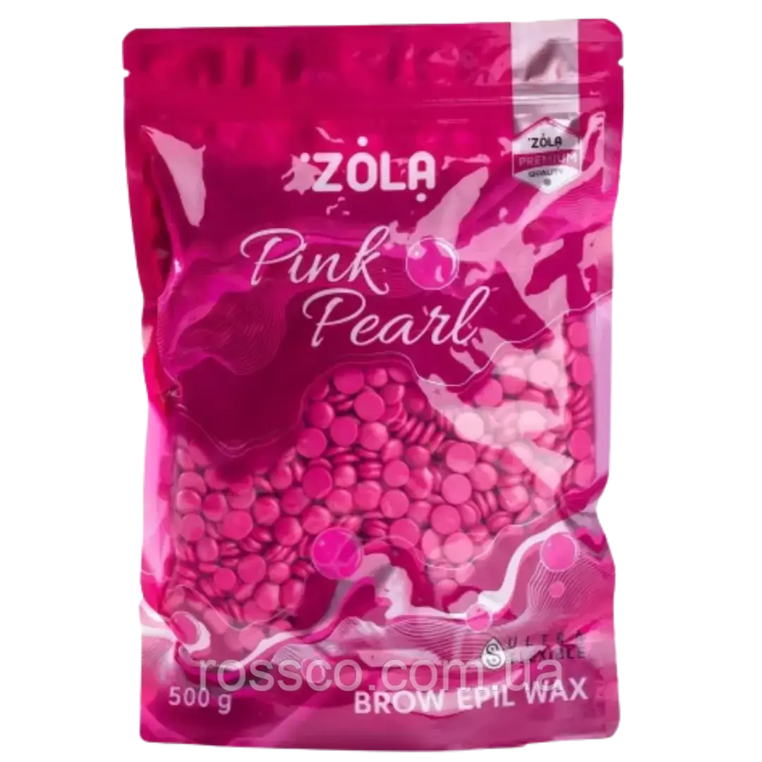 ZOLA ГРАНУЛЬОВАНИЙ ВІСК BROW EPIL WAX PINK PEARL 500 ГР.