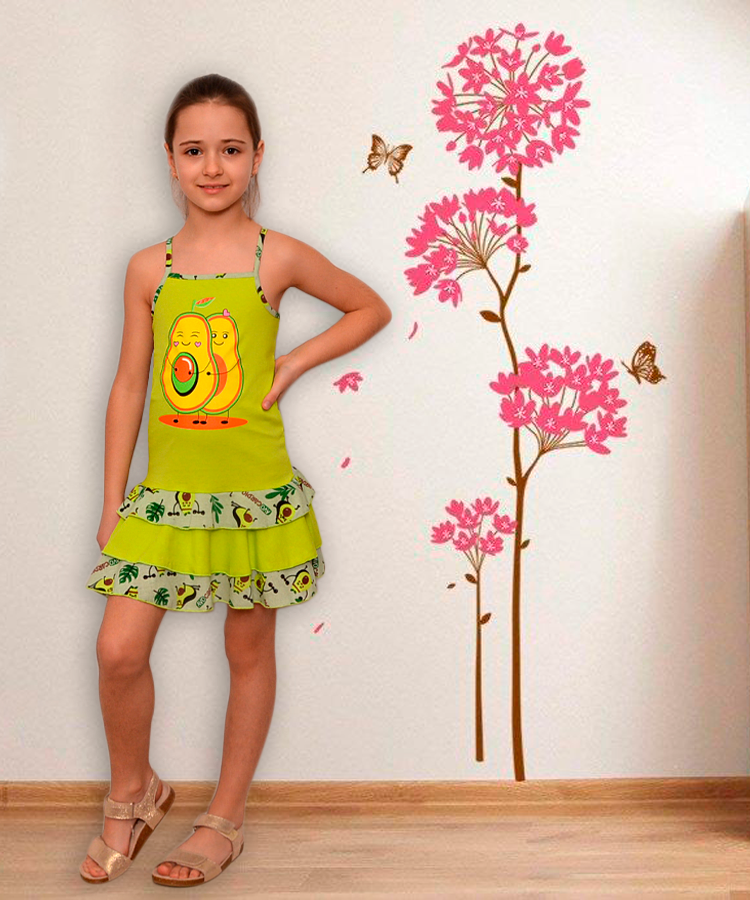 Сарафан для дівчинки 01386 котон, фото 1