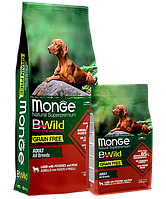 Сухой корм для собак Monge BWild Grain Free Adult All Breeds Lamb with Potatoes and Peas 2,5 кг