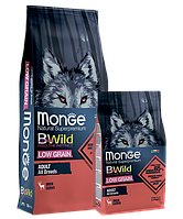 Monge BWild Low Grain Adult All Breeds Deer 2,5 кг повседневный корм для собак Монж