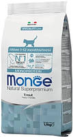 Сухой корм для котят Monge Kitten Trout 400 г