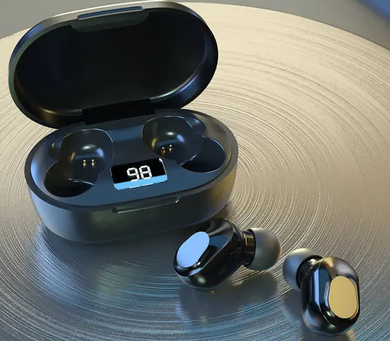 Навушники Lenovo XT91 TWS чорні Блютуз Леново XT91 TWS, фото 1