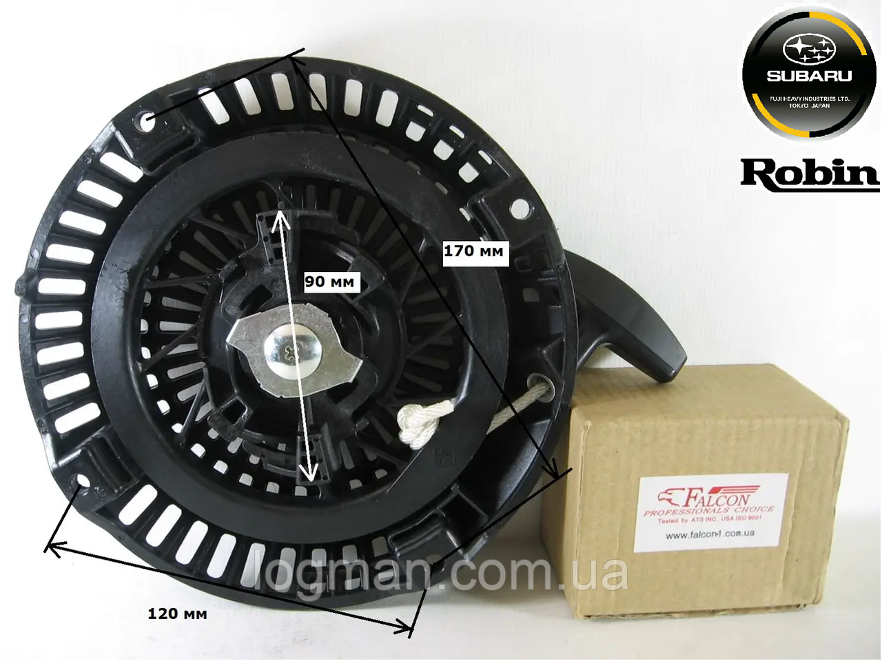 Стартер Subaru Robin EX27, EX30 2795030100 2795030110 2795030120 2795030130 279-50301-00 279-50301-10 279-5030