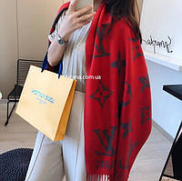 Тёплый палантин платок шарф Louis Vuitton Луи Витон