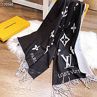 Теплий палантин шарф хустка Louis Vuitton Луї Вітон ЛЮКС