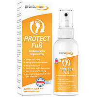 Защитный антибактериальный спрей для ног Prontoman Protect FuB Antibakterielles Hygienespray 75мл