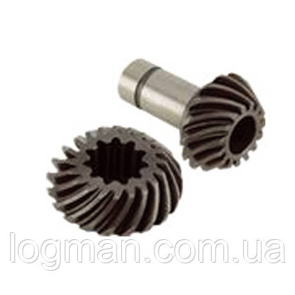 Редукторна пара для китайських мотокос, 7 шліців, фото 1