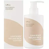 Молочко для вмивання з коренем дикого ямсу Isntree Yam Root Vegan Milk Cleanser