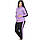 Костюм жіночий спортивний, кофта та штани 03712 Мікс двохнитка Норма, Батал, Супер Батал, фото 3