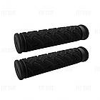 Грипси на велосипед, самокат 125 мм - ручки на кермо велосипеда, самоката чорного кольору Avanti GR-08, фото 2