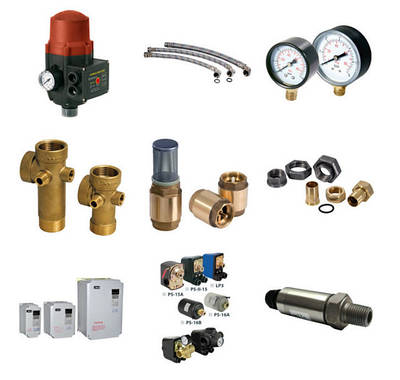 Комплектуючі до насосних станцій