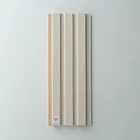 Стеновая реечная панель МДФ, образец 30 см, 1 шт. Вудлайн Крем