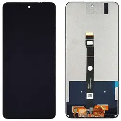 Дисплей Huawei P Smart 2021/Y7A; Honor 10X Lite модуль у зборі (екран та сенсор), чорний, з рамкою