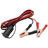 ЗРУЧНИК АВТОМОДИЛЬНИЙ прикурювач від АКБ 12/24V довжина 3 метри (якісний), фото 5