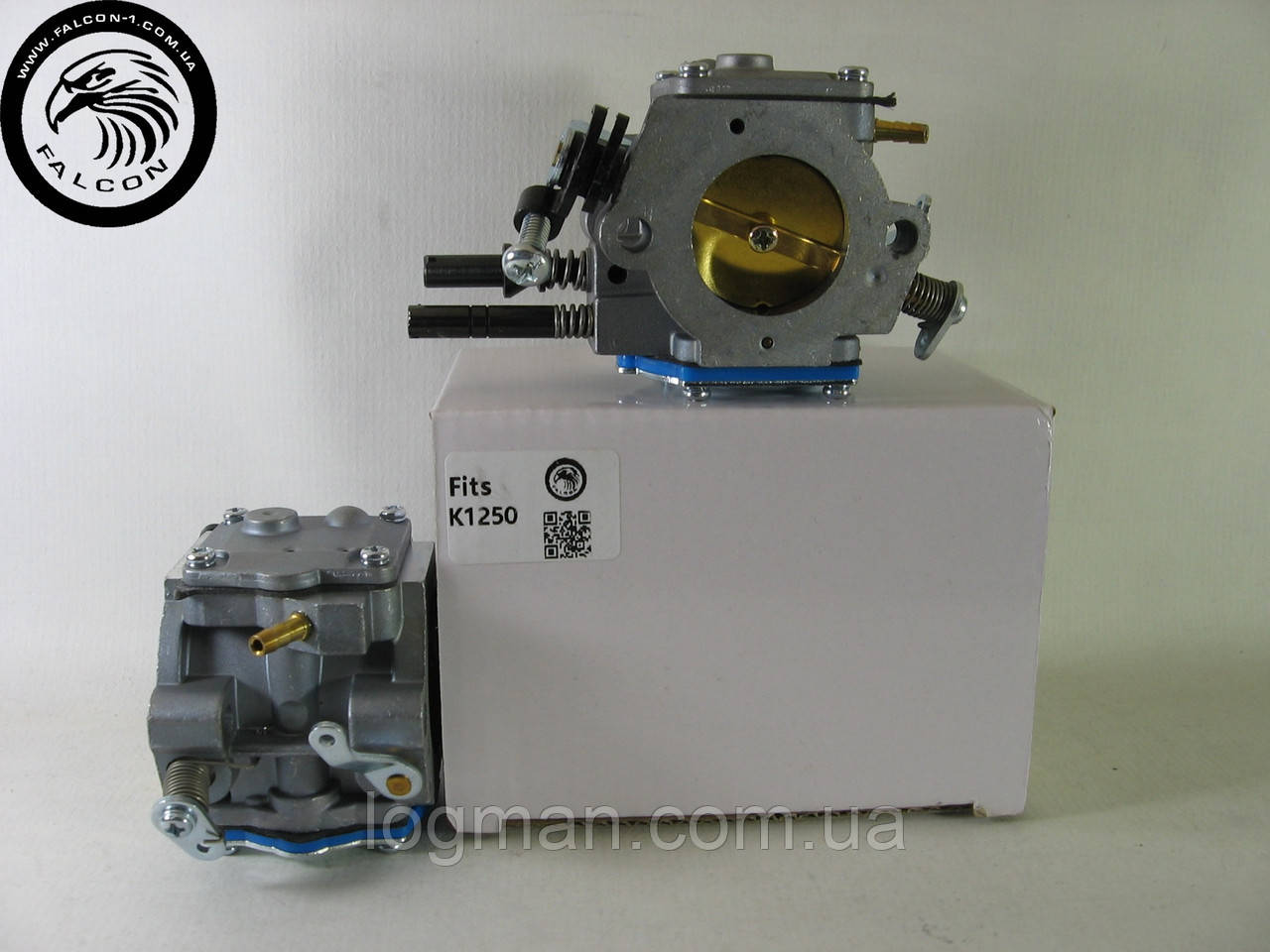 Карбюратор Falcon для Husqvarna K1250 K1260 K1270 3120K Partner K2500 RAIL, Walbro WG9 WG9A (5032812-70 5032812-17) для рейкорізів