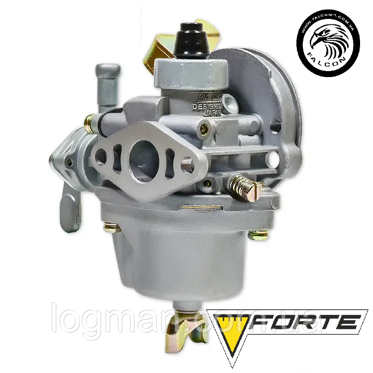 Карбюратор Forte FP10 Bautec 3218 3281 Tiras для бензокос, мотопомп Тірас Robin 40-6 Баутек мопедів