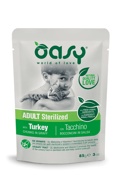 OASY CAT Adult Sterilised індичка