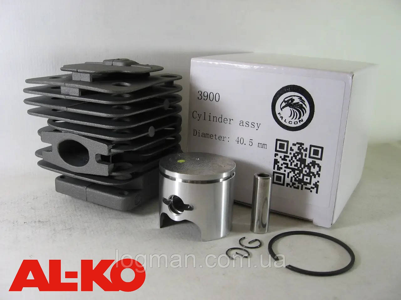 Циліндр з поршнем AL-KO BKS 4040, BKS 3535, 3835 414580, 414520 для бензопил Алко БКС, фото 1