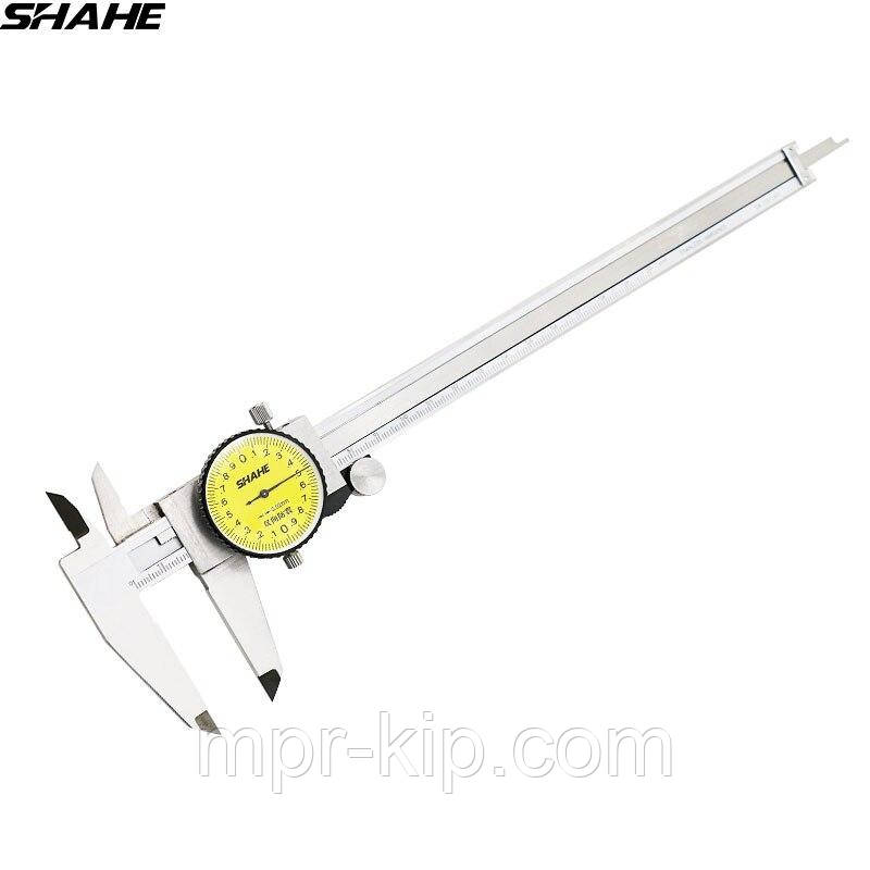 Штангенциркуль індикаторний Shahe 5105-150, 0-150 мм, похибка ±0,02 мм, фото 1