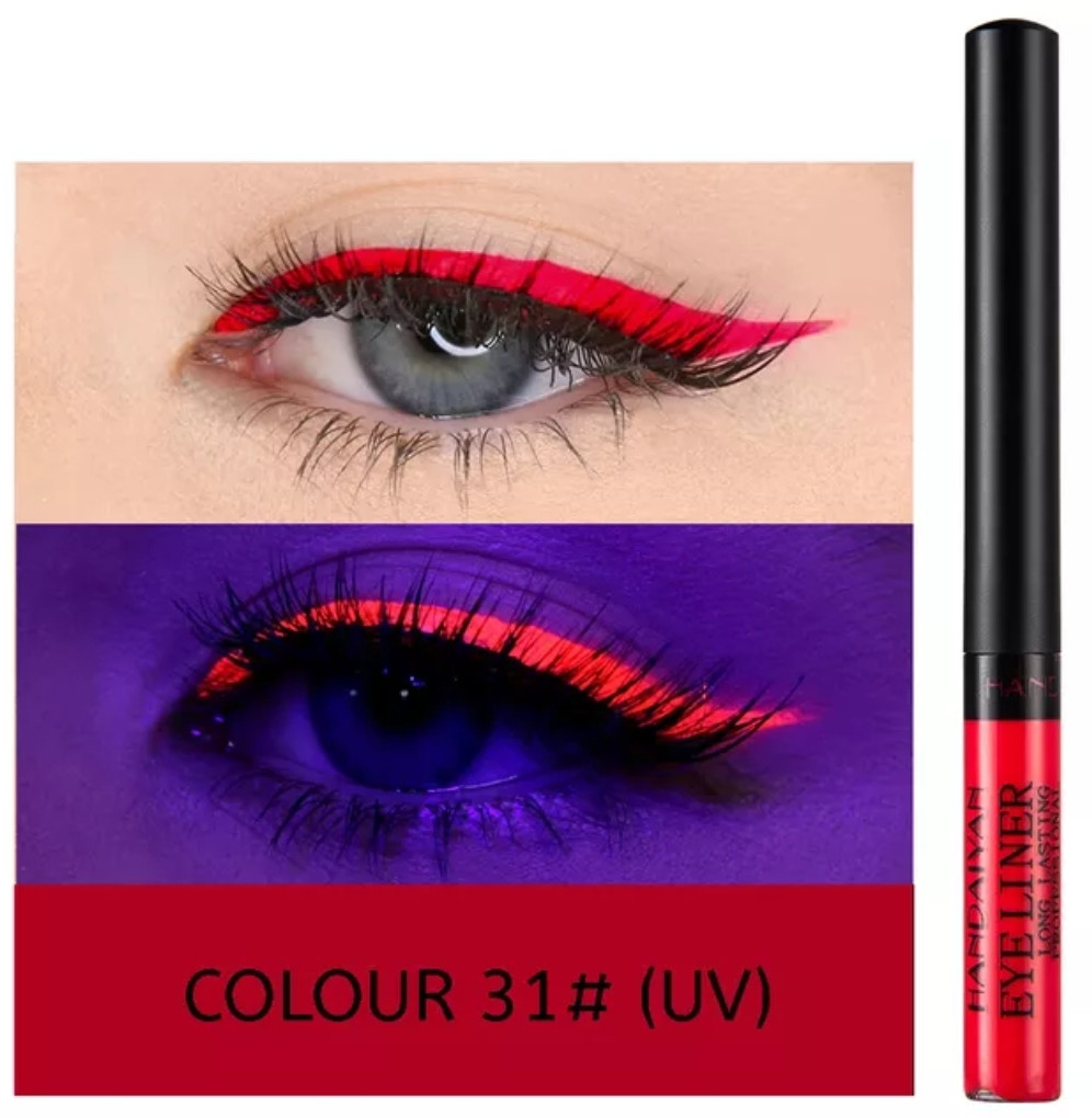 Підводка для очей УФ HANDAIYAN  №31 неонова Червона
