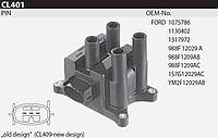 Катушка зажигания Tesla CL 401 для FORD Cougar (EC_), Escort VII/Combi/Sedan, Fiesta IV (JA_, JB_), Fiesta V