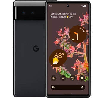 Смартфон Google Pixel 6 8/128 GB Black, екран 6.4", AMOLED, 50+48+12/8Мп, 1sim, Google Tensor (2,8 Ггц), 8 ядер