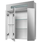 Дзеркальна шафа ЮВВІС у ванну кімнату 80 см з підсвіткою МАРКО Z-80 LED, фото 6