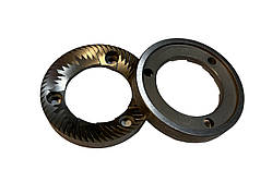 MAC028/1 Ножі (пара), 63x38x8,5(праві, 3 отвори), Fiorenzato F-64E