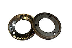 MAC033/1 Ножі (пара), 65x37x8,5(праві, 3 отвори), Mazzer, Fiorenzato F6