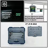 Кутомір електронний інклінометр Shahe HD-L-4*90 на магнітній основі, діапазон 4x90°, похибка ±0,2°, пластиковий корпус, фото 6