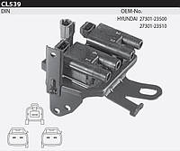 Котушка запалювання Tesla CL 539 для HYUNDAI Coupe (GK), Elantra (XD)/Sedan, Matrix (FC), оригінальні номери: 27301-23500,