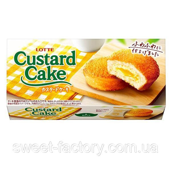 Lotte Custard Soft Cake 6s 150g