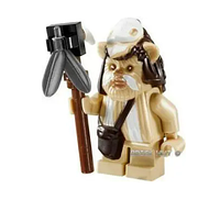 Лего фігурка Зоряні війни/Star Wars — лего мініфігурка евок шаман
