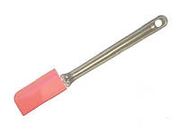 Лопатка кондитерская 245 мм силиконовая розовая Silikomart ACC026ROSA