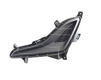 Решітка бампера Hyundai Accent 14-16 ліва заглушка протитуманки 3244 911