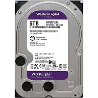 HDD диск Western Digital WD64PURZ Purple 6TB