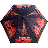 Парасольки ZEST жіночий механіка 5 додавань, кольоровий плоский. Забарвлення Мулен Руж, фото 3