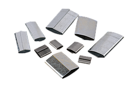 Затискач (замок) 32 х 45 (600шт в ящику) для скріплення сталевої стрічки