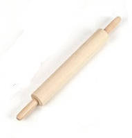 Скалка с вращающимися ручками деревянная длинна 500 мм Bisetti 200/50