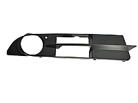 Решітка бампера BMW 5 (e60/е61) 03-10 права з отворами для противотуманок, відкрита 1404 912