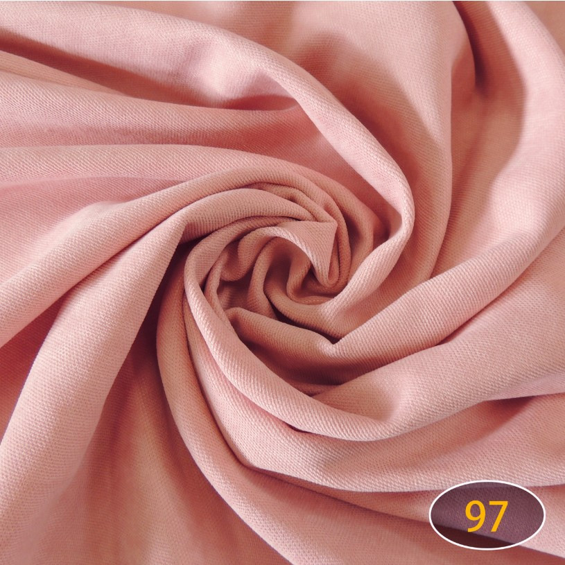 Шторна тканина мікровелюр на метраж, колір пудровий, висота 3м (Petek-97), фото 1