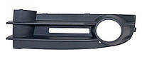 Решітка бампера Volkswagen Caddy II 04-10 ліва з отворами для противотуманок(крім Life) 7406 913