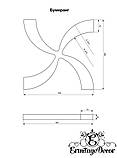 3D-панель "БУМЕРАНГ" 400х30 мм., фото 7