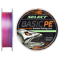 Шнур Select Basic PE 150m разноцветный 0.08mm 8lb/4kg