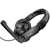 HOCO ігрові навушники з мікрофоном, геймерська гарнітура, фото 3