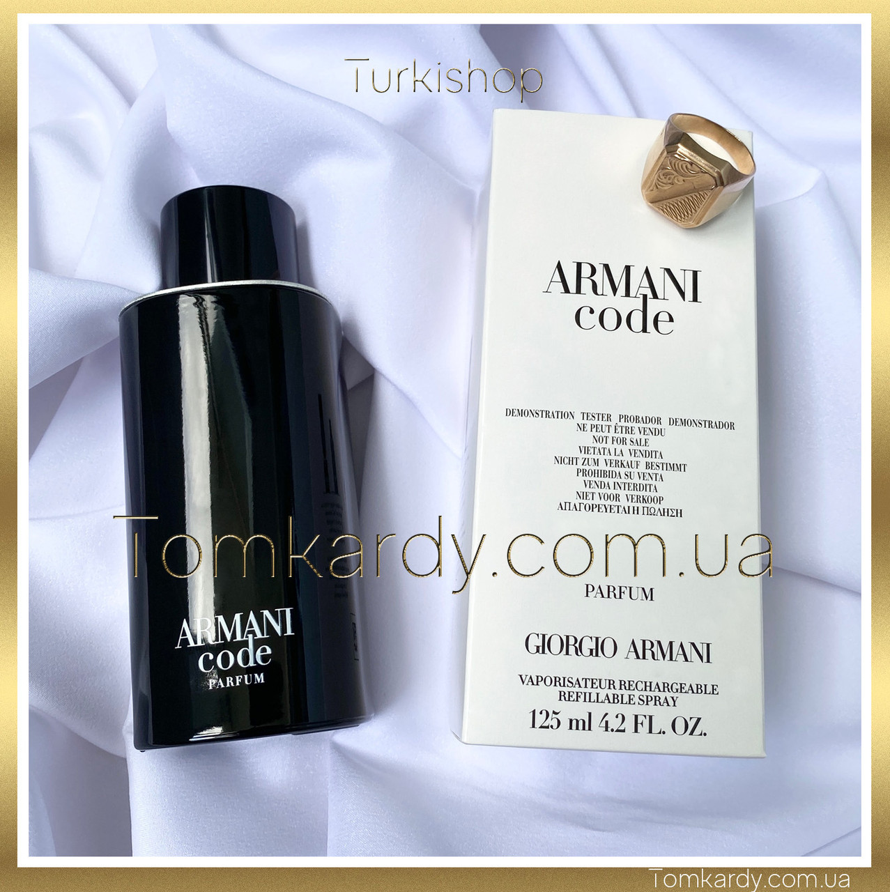 Armani code best sale tester 125 ml